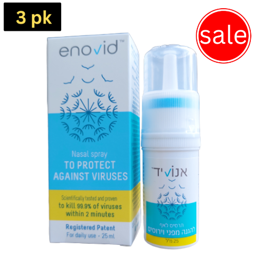 3-PACK Enovid SaNOtize Nasal Spray